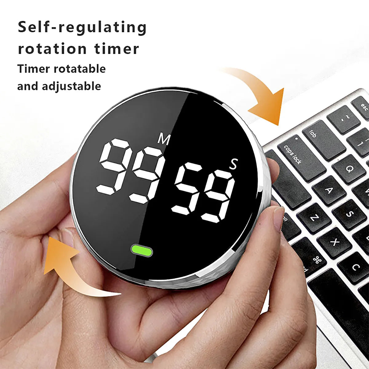 Digital Kitchen Timers Visual timers Large LED Display Magnetic Countdown Countup Timer for Classroom Cooking Fitness Baking